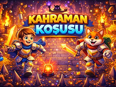 Kahraman Koşusu Oyunu - Platform ve Zıplama Görseli